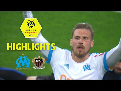 Olympique de Marseille - OGC Nice ( 2-1 ) - Highlights - (OM - OGCN) / 2017-18