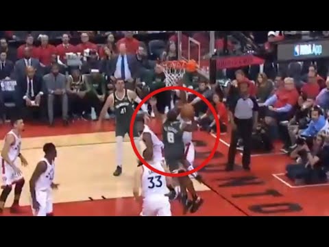 Kawhi blocks Erik Bledsoe so hard!