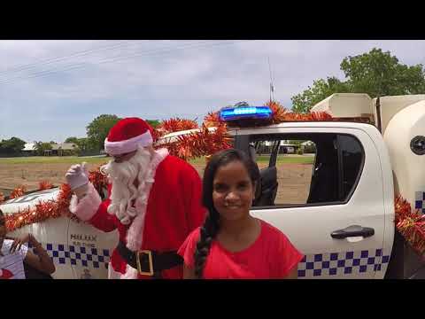 Christmas in Kununurra with the WA Police 2018