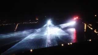 preview picture of video 'Spectaculaire lasershow Vreeswijk bij Kaarslicht 2013 (1)'