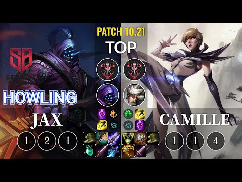 SB Howling Jax vs Camille Top - KR Patch 10.21