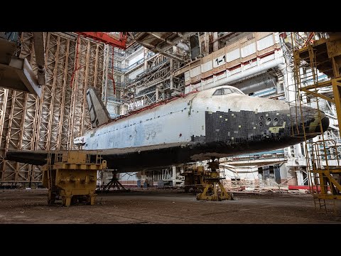 Return to the ABANDONED Soviet Buran SPACE SHUTTLES
