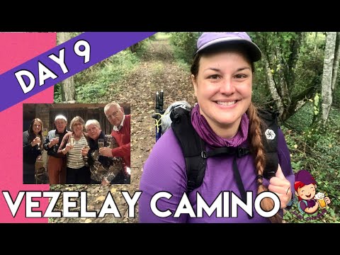 Day 9 - Vezelay Camino | Champagne Dinner Celebration with Forest Badminton