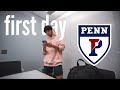 First Day At Wharton