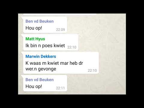 Groepsapp Kb buurtpreventie