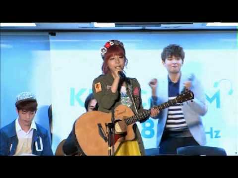 130508 Sukira Open Concert - Ryeowook dancing Pretty boy