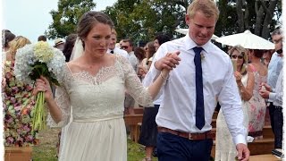 preview picture of video 'The Marriage of Anna (Skelton) and Jay Cave, 21 Feb 2015, Otumoetai Pa, Tauranga, NZ.'