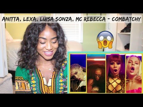 Anitta, Lexa, Luisa Sonza feat MC Rebecca - Combatchy (Official Music Video) | REACTION