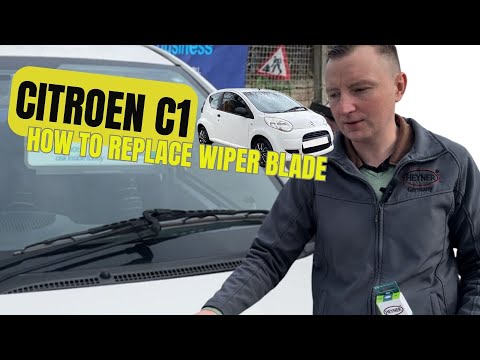 Citroen C1 2005-2014 Front Wiper Blade How to Remove And Install New Wipee
