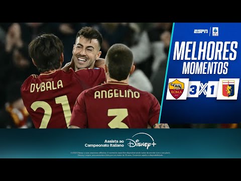 Gols e lances de Roma x Genoa