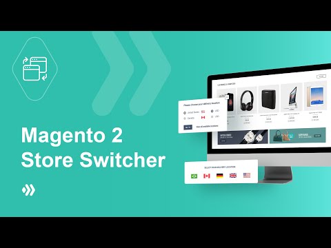 Magento 2 Store Switcher | Automatically navigate international visitors to the right store view