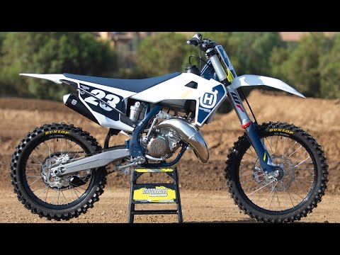 2022 Husqvarna TC125 Two Stroke TESTED - Motocross Action Magazine