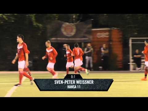 Linke Klebe in den Winkel Sven-Peter Weissner (Hansa 11) | ELBKICK.TV