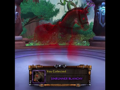 How to get the Sinrunner Blanchy Mount Guide #worldofwarcraft #dragonflight #mount #warcraftmounts