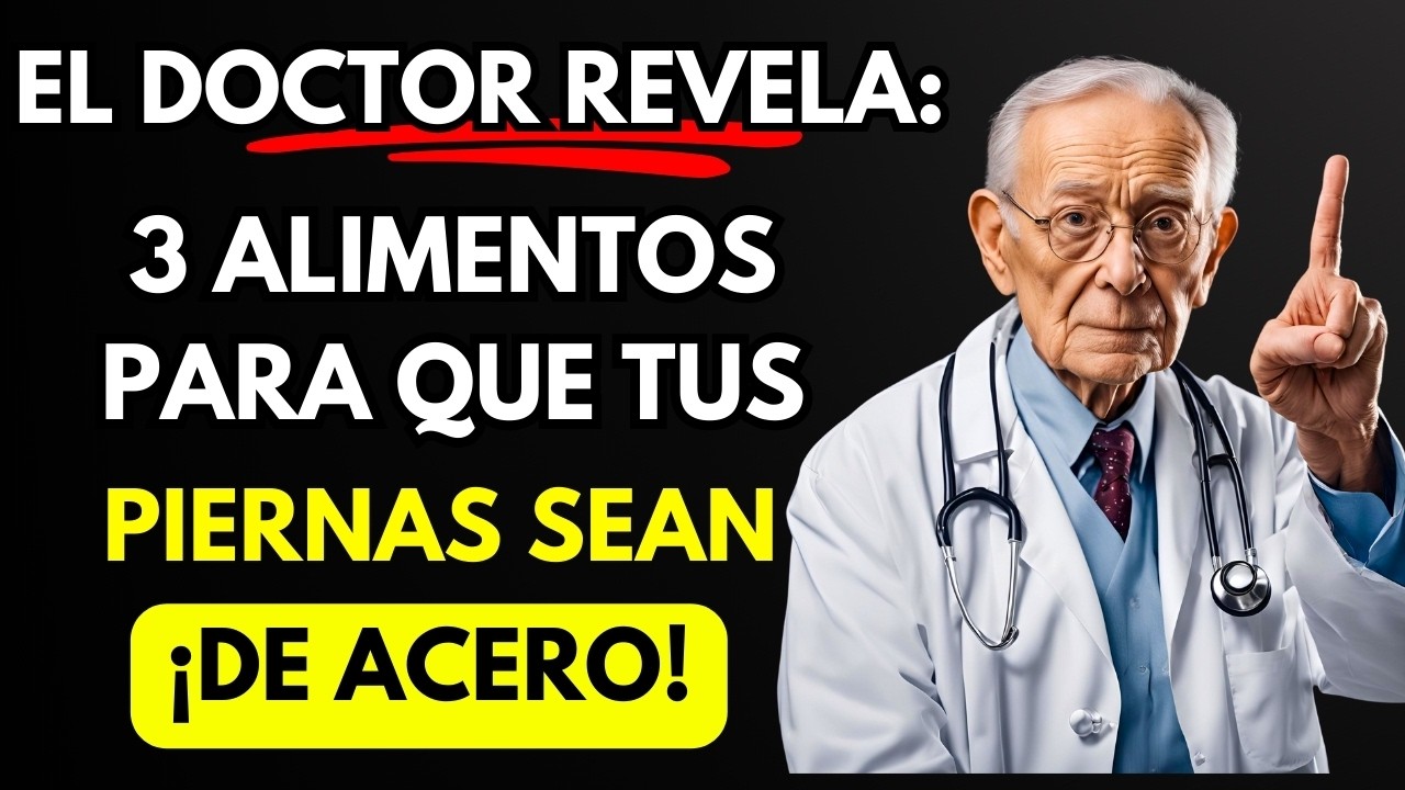 ¡DESCUBRE 3 SUPERALIMENTOS SECRETOS PARA RECUPERAR TUS PIERNAS Y CÓMO CONSUMIRLOS!