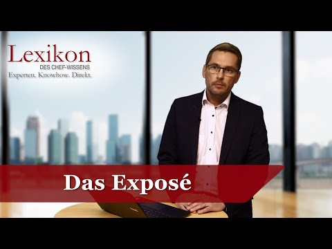 Lexikon des Chefwissens: Das Exposé im Unternehmensverkauf (Mergers & Acquisitions)