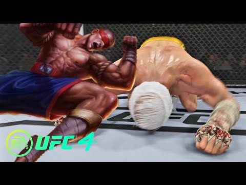 UFC4 | Old Bruce Lee vs Lee sin (Hardest Ai)