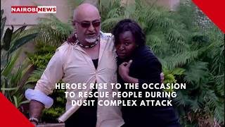 UNBOWED: Heroes to the rescue during Riverside terror attack