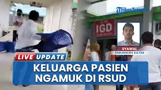 Keluarga Pasien Ngamuk Banting Meja hingga Aniaya Nakes, Perawat-Dokter RSUD Mubar Lapor Polisi