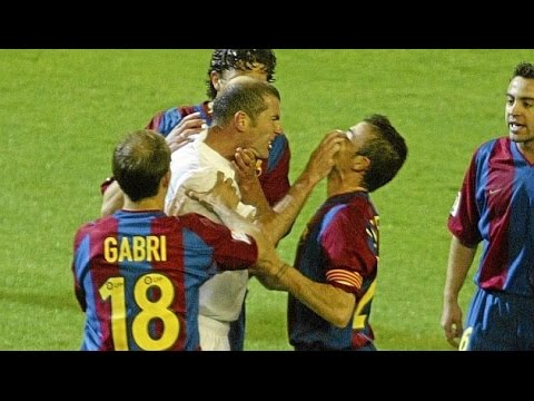 Zinedine Zidane vs Luis Enrique Fight ||HD||
