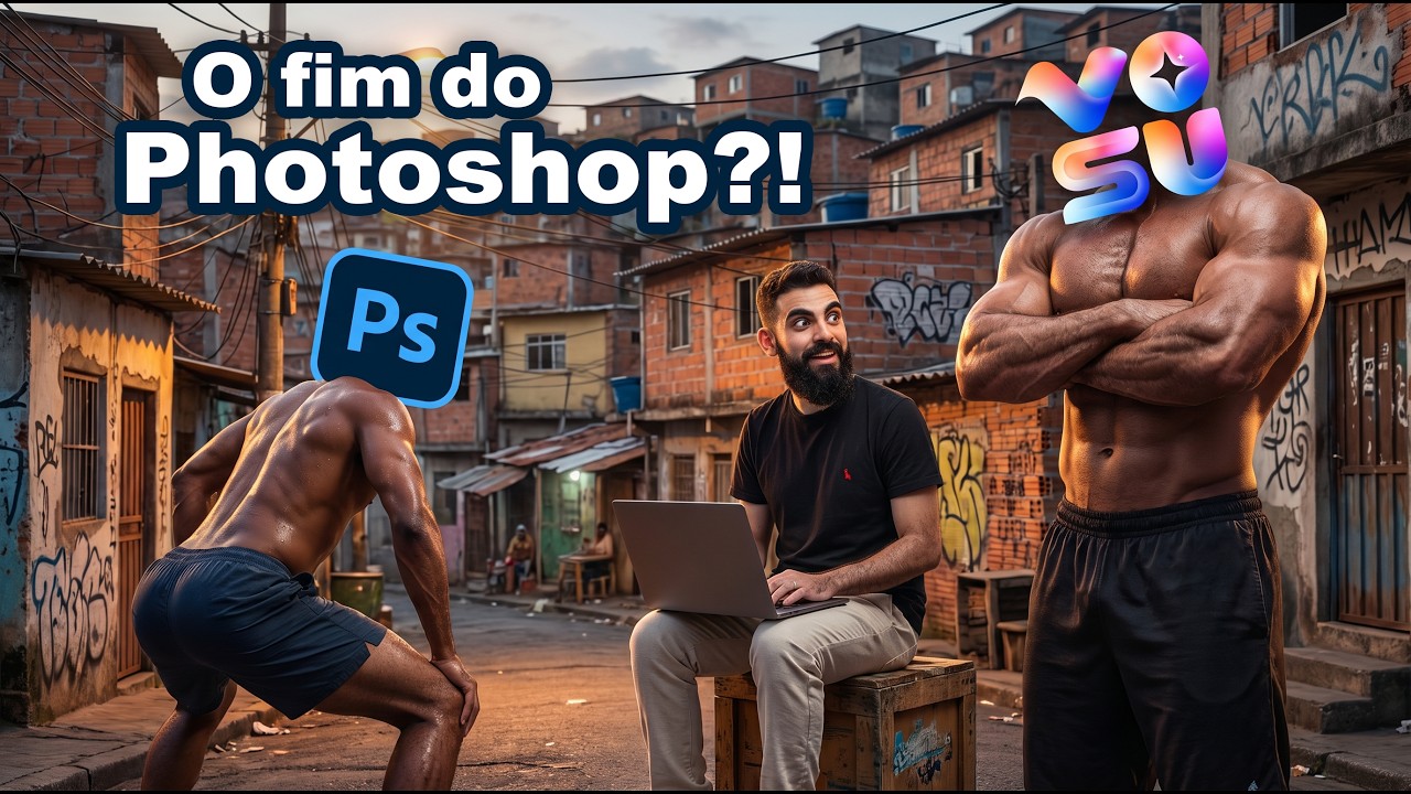 Ferramenta INSANA pra Editar FOTOS e que coloca o Photoshop pra Rebolar Lentinho | VOSU AI