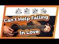 Can't Help Falling In Love With You Guitar Tutorial (Elvis Presley) Easy Chords Guitar Lesson