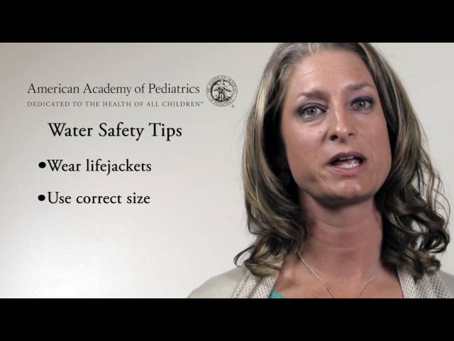 American Academy of Pediatrics Beach, Boating and Lake Swim Safety Tips