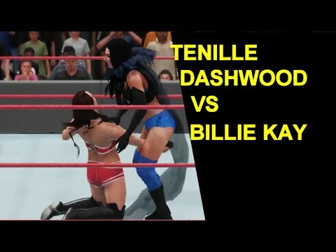 WWE 2K18 - Tenille Dashwood vs Billie Kay - No Holds Barred