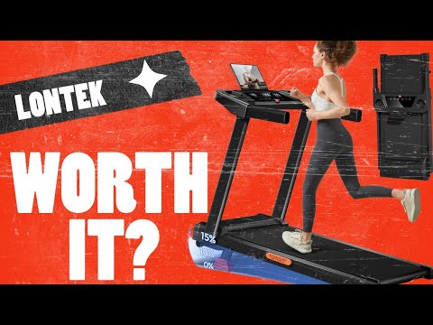 LONTEK Walking Pad Treadmill with 40% Incline & Elevated Dual Handle Bar video review thumbnail