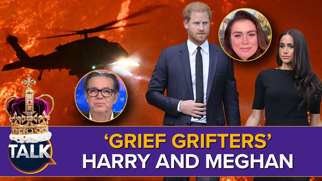 "Grief Grifters Tragedy Vultures" | Meghan Markle And Prince Harry ROASTED Over LA Fires