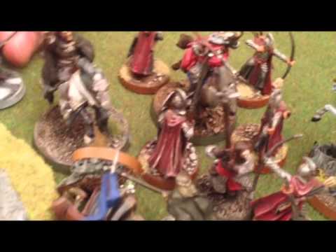 Hobbit SBG: Battle Report - High Elves vs Gondor
