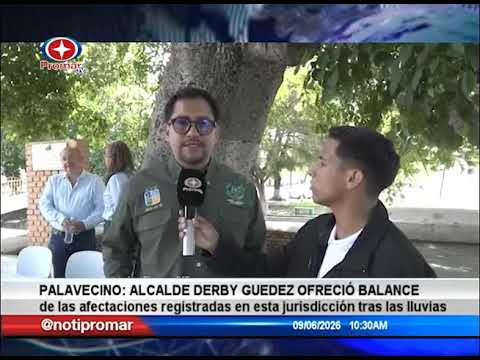 Palavecino: Alc. ofreció balance de afectaciones registradas en esta jurisdicción tras las lluvias