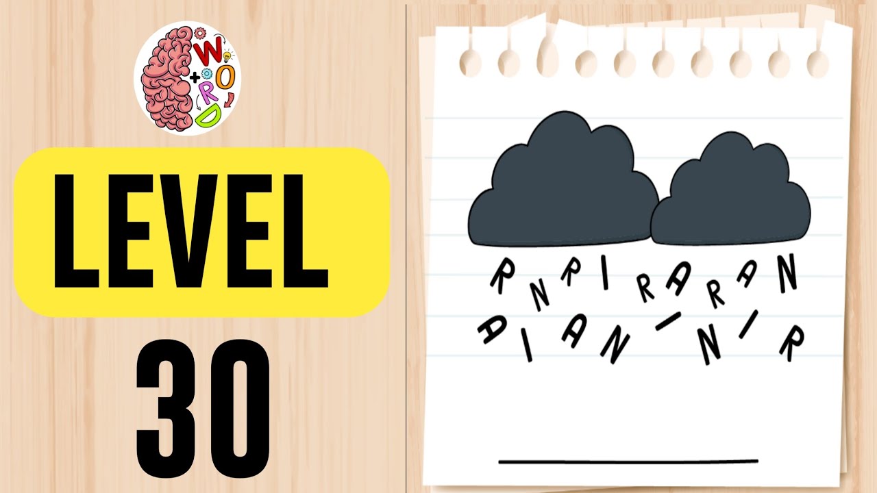 Brain Test Tricky Words Level 30