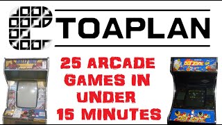 Over 25 Toaplan Arcade Games In Under 15 Minutes