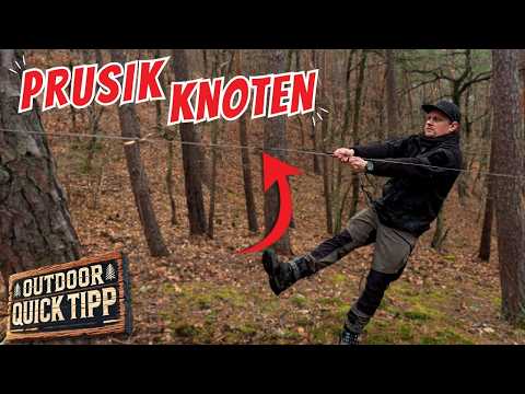 Prusikknoten Anleitung – Ein Knoten, den du kennen solltest! 💡 Outdoor Quick Tipp 💡