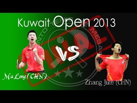 Kuwait Open 2013: Ma Long vs. Zhang Jike