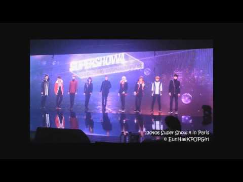 120406 Opening & Superman @ Super Show 4 in Paris