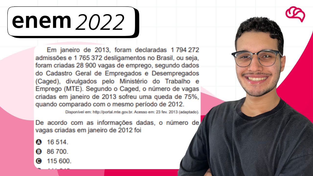 Resolução em Vídeo — Questão 154 ENEM 2022