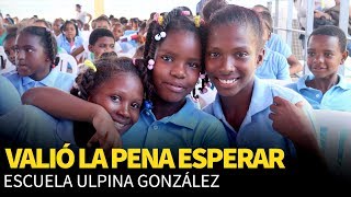 Estudiantes de Galván dejan atrás las enramadas; recibirán docencia en moderno plantel