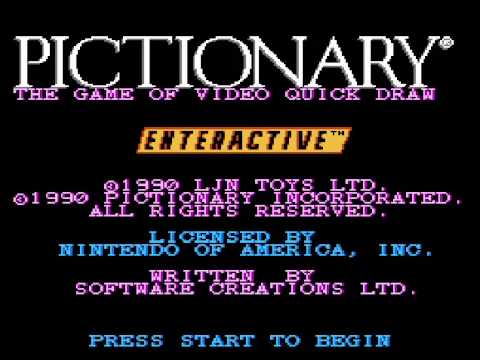 Pictionary (NES) - Title screen theme