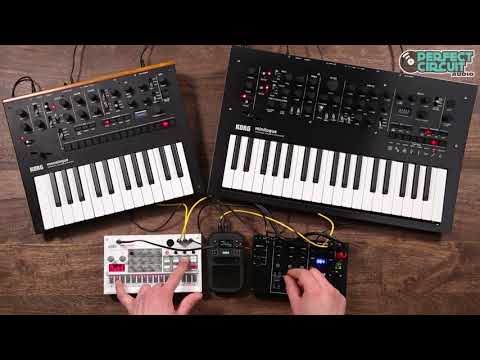 Korg Volca Mix With Monologue, Minilogue And Volca Sample