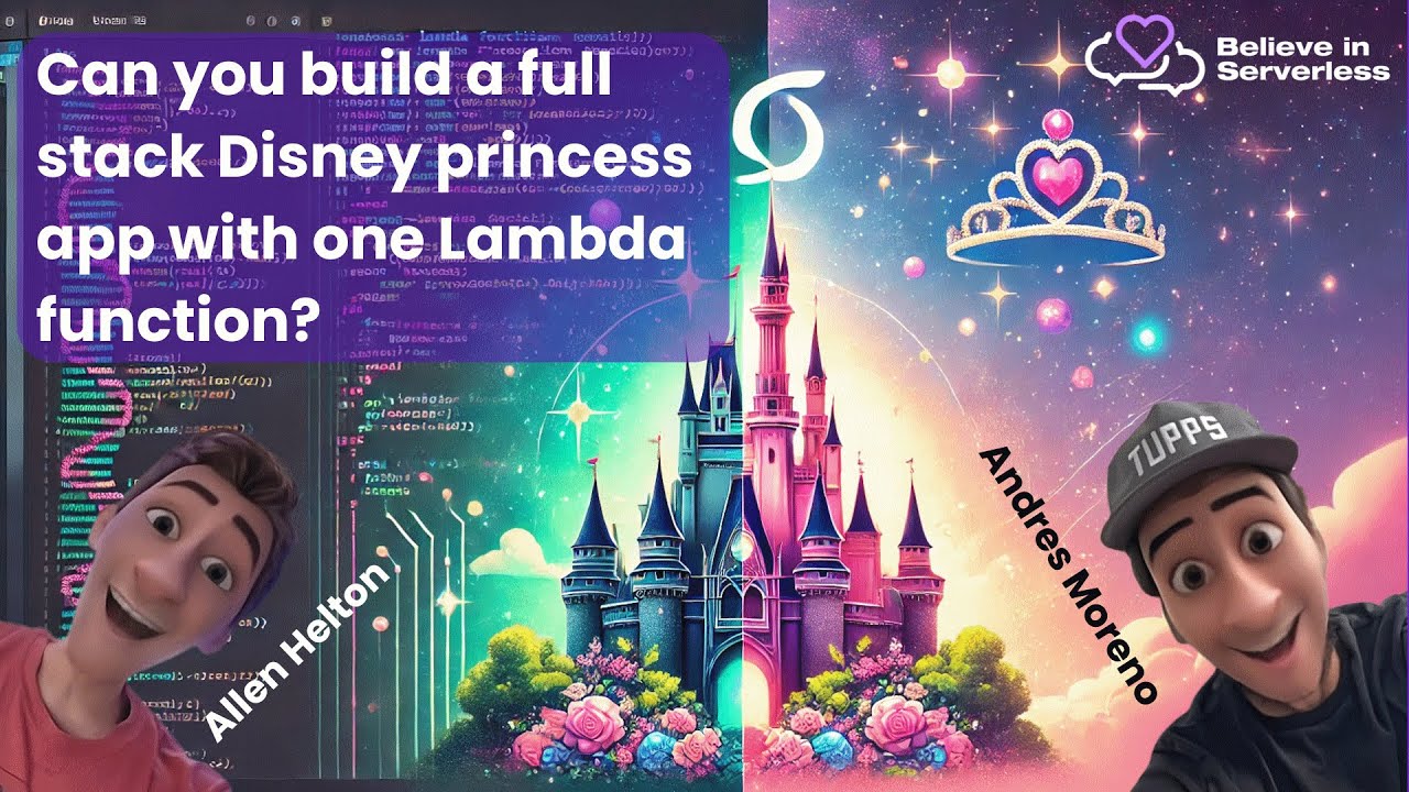 Can you build a full stack Disney princess app with one Lambda function?