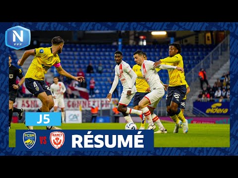 J5 I FC Sochaux-Montbéliard - AS Nancy Lorraine (2-3), le résumé I National FFF 2024-2025