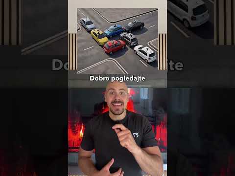 Koji auto treba pomeriti da bi se rešila gužva? 🤔