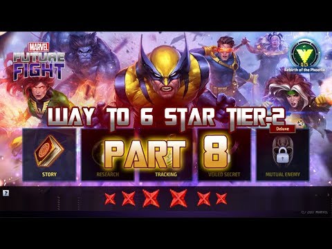 X-Men Epic Quest Wolverine Way To 6 Star Tier 2 Part 8 - Marvel Future Fight