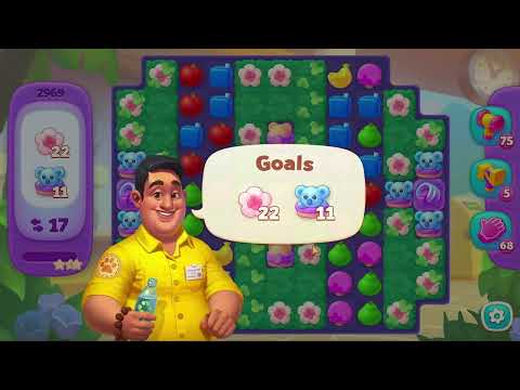 Wildscapes level 2969 No Boosters 🐼 Gameplay Walkthrough Playrix