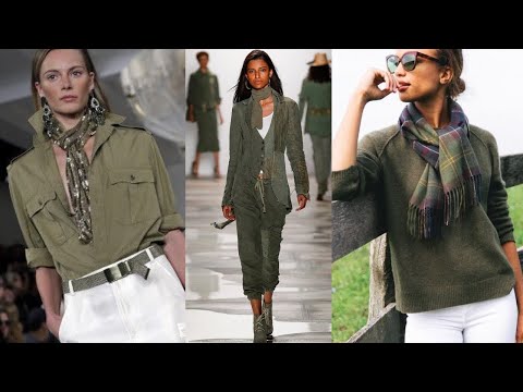 Nuevas TENDENCIAS de MODA OTOÑO INVIERNO 2021 2022 LOOKS y OUTFIS con COLORES DE MODA OTOÑO INVIERNO