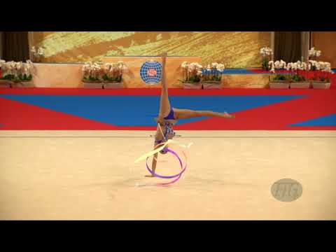 ZACREVSCHI Anastasia (MDA) - 2018 Rhythmic Worlds, Sofia (BUL) - Qualifications Ribbon