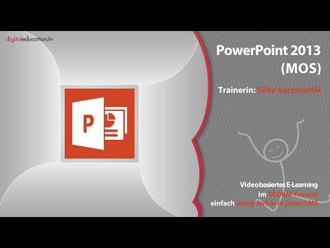 PowerPoint 2013 MS MOS Training - Text neu anordnen