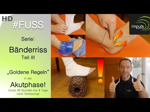 Bänderriss des Kniegelenks und Behandlung Schwellungen der Augenlider mit Osteochondrose